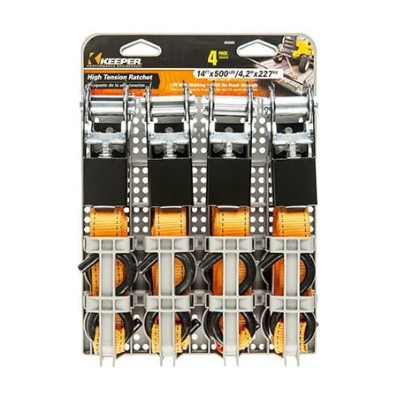 Hampton Products-Keeper 4PK 14'Ratchet Tie Down 5505